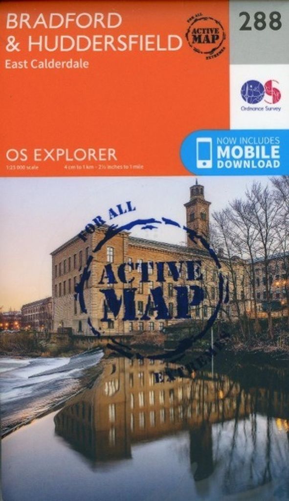 Bradford and Huddersfield 1 : 25 000