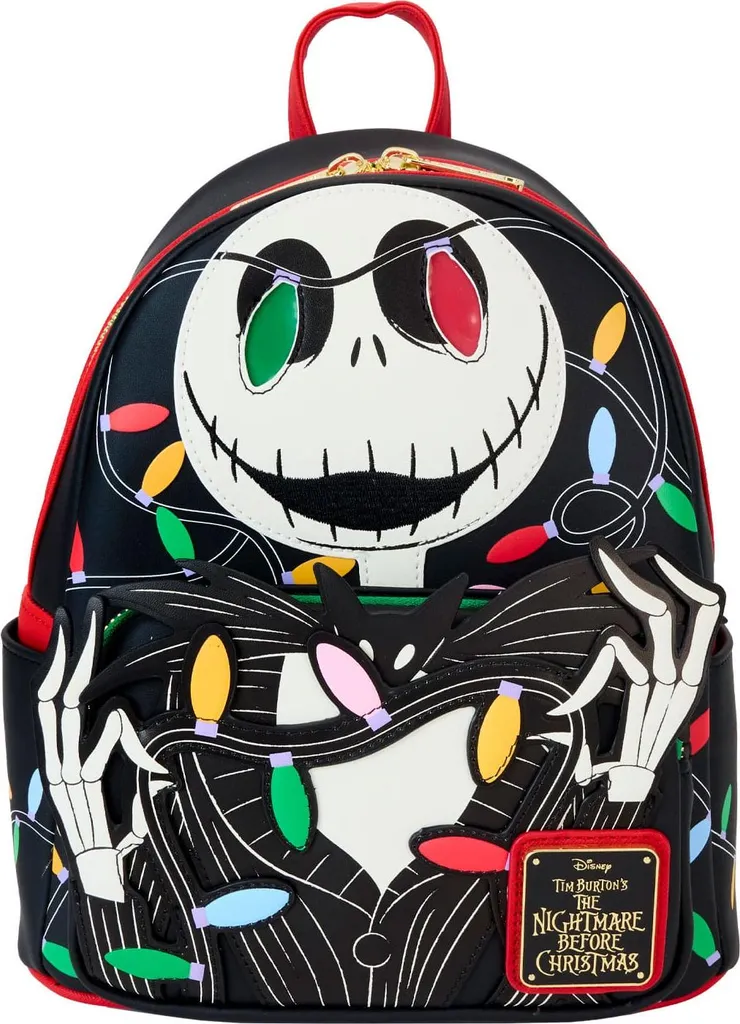 Sac à Dos Loungefly L'Étrange Noël de Monsieur Jack Lumineux