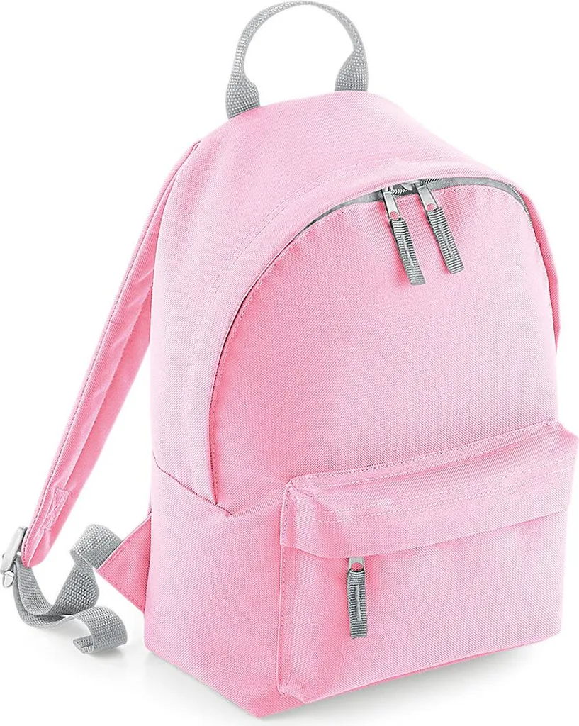 Zaino Compatto BagBase BG125S 9L Rosa/Grigio | Ideale per Travel