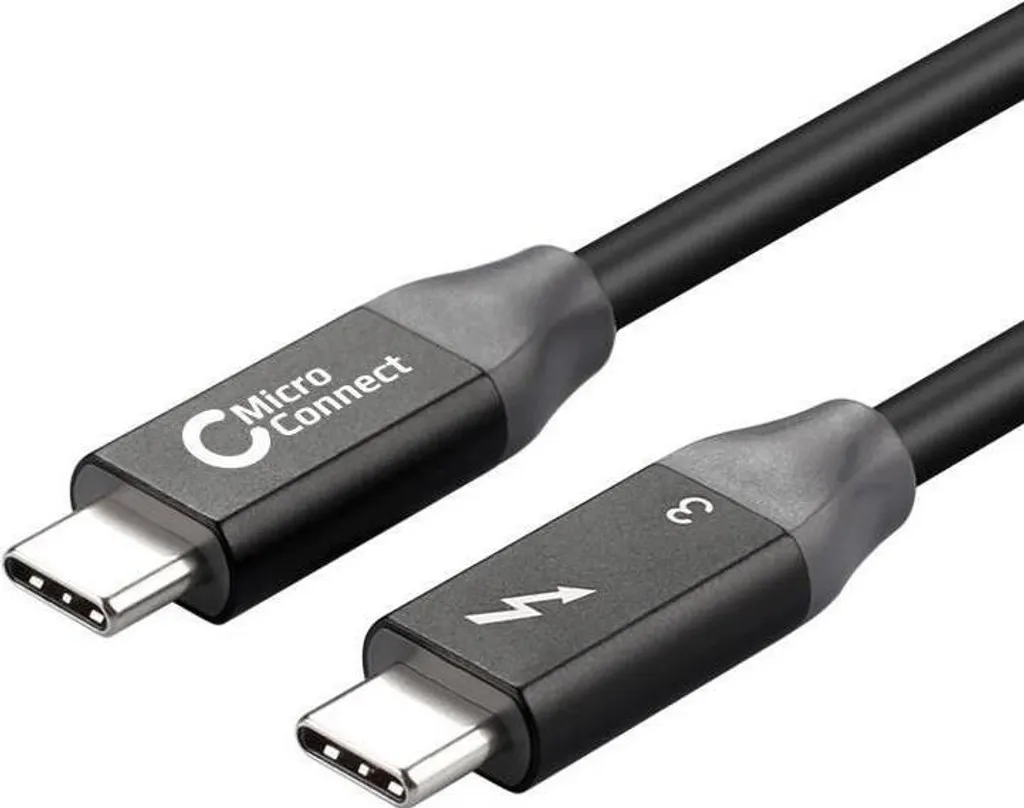 Câble Thunderbolt 3 Rapide 1m TB3010 : Finis les Transferts Lents Noir