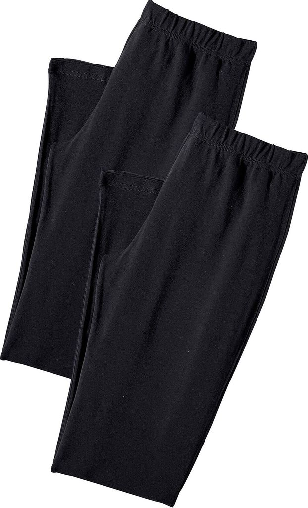VIVANCE ACTIVE Caprileggings 2x schwarz Größe 32/34