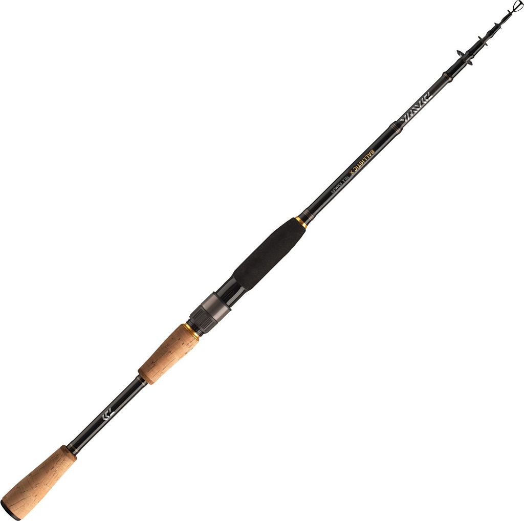 A fishing rod is shown against a white background.