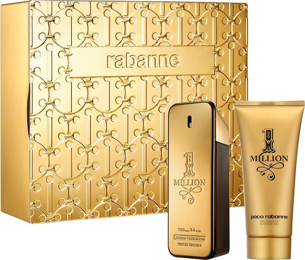 Paco Rabanne 1 Million Men Zestaw Woda toaletowa, 100 ml + Żel pod prysznic, 100 ml
