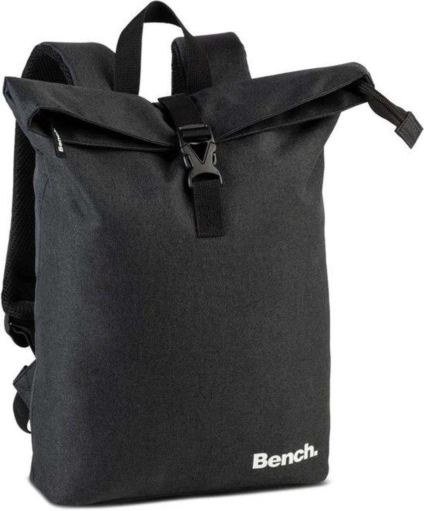 Finis les sacs lourds : sac à roulettes 8L compact noir 35 cm type roll-top