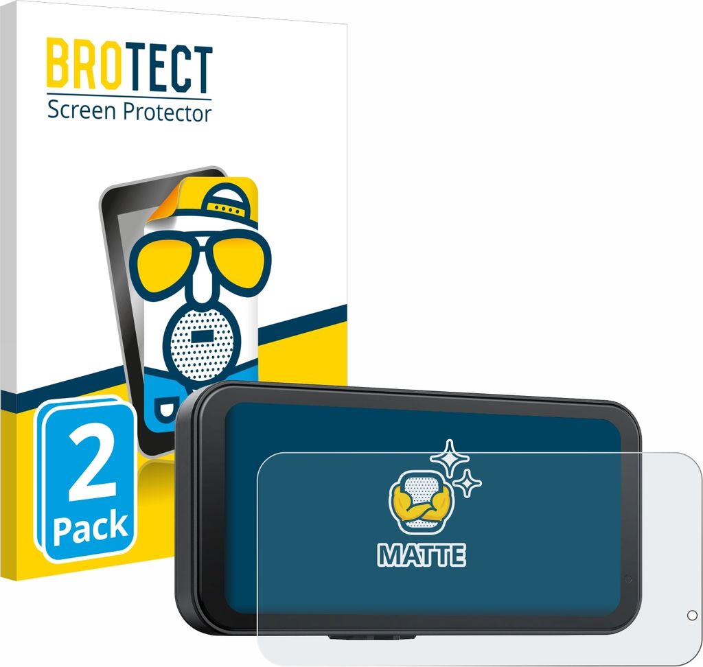 2x BROTECT Schutzfolie für Volam RC15B 6.25" Displayschutz Displayschutzfolie Folie Matt Entspiegelungsfolie