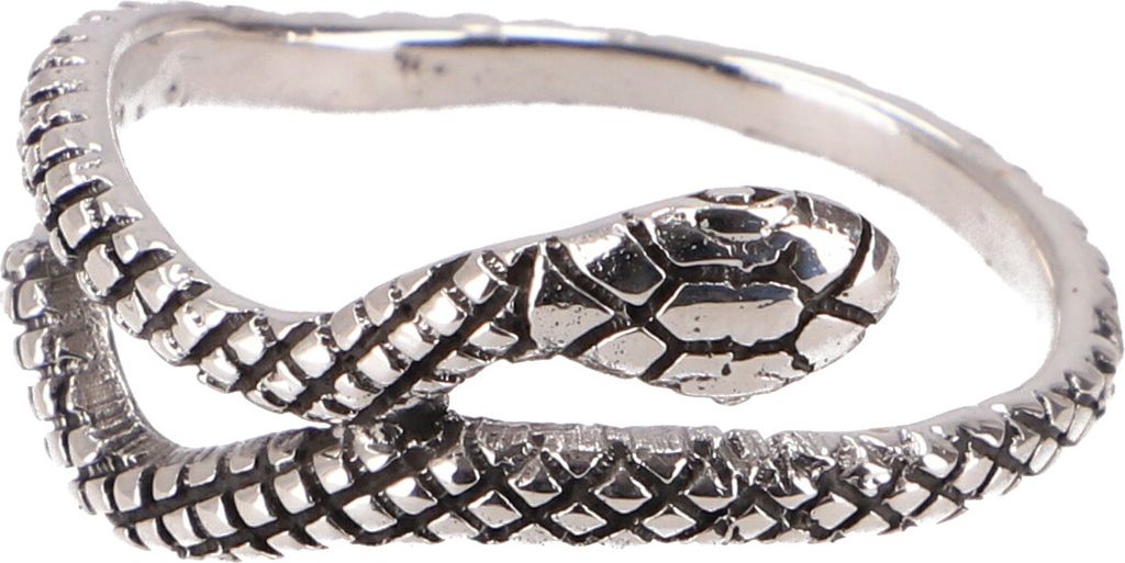 Silberring, Schlangenring, Vintage Schlange, Silber-Farben, SterlingSilber, Ringgröße: 63 (20,1 mm)