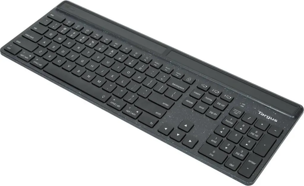 Clavier Solaire Targus EcoSmart Antimicrobien Bluetooth 5.0 QWERTY - 5