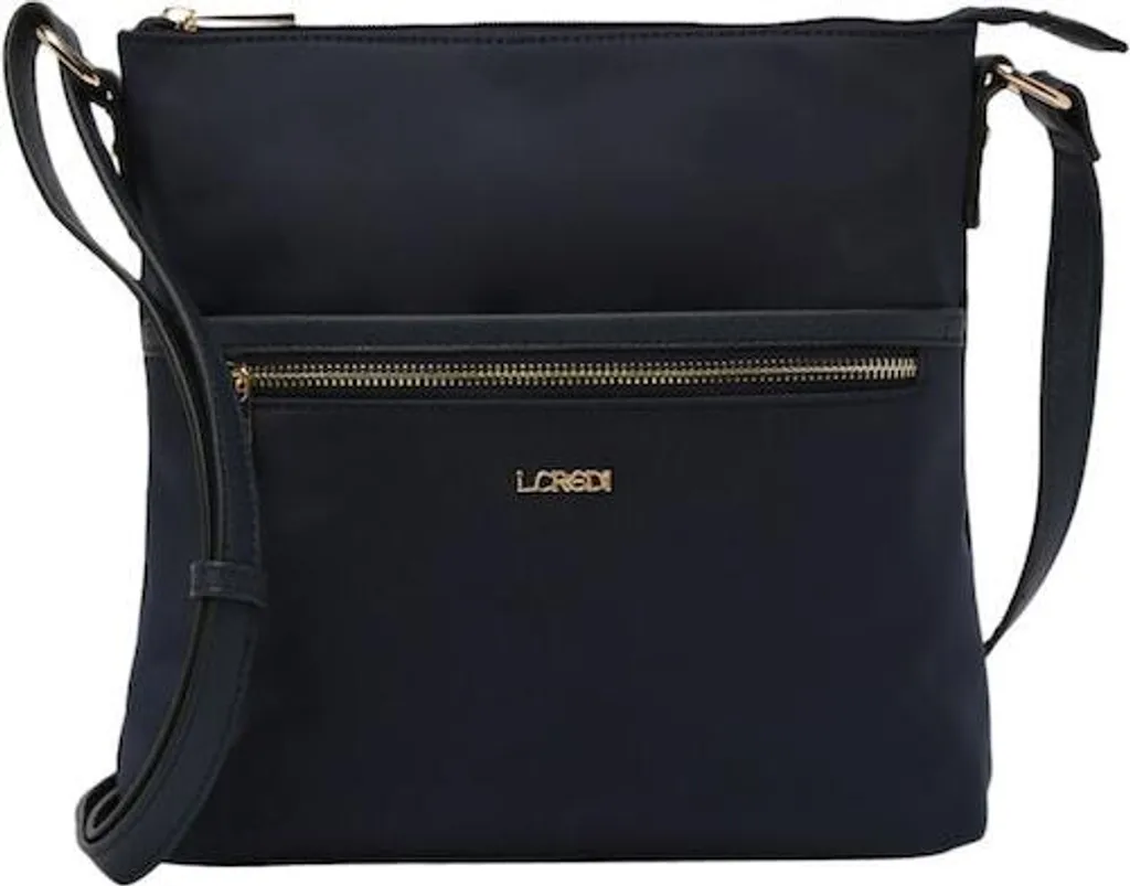 L.CREDI borsa a tracolla Alena Crossbody Bag Navy blu scuro