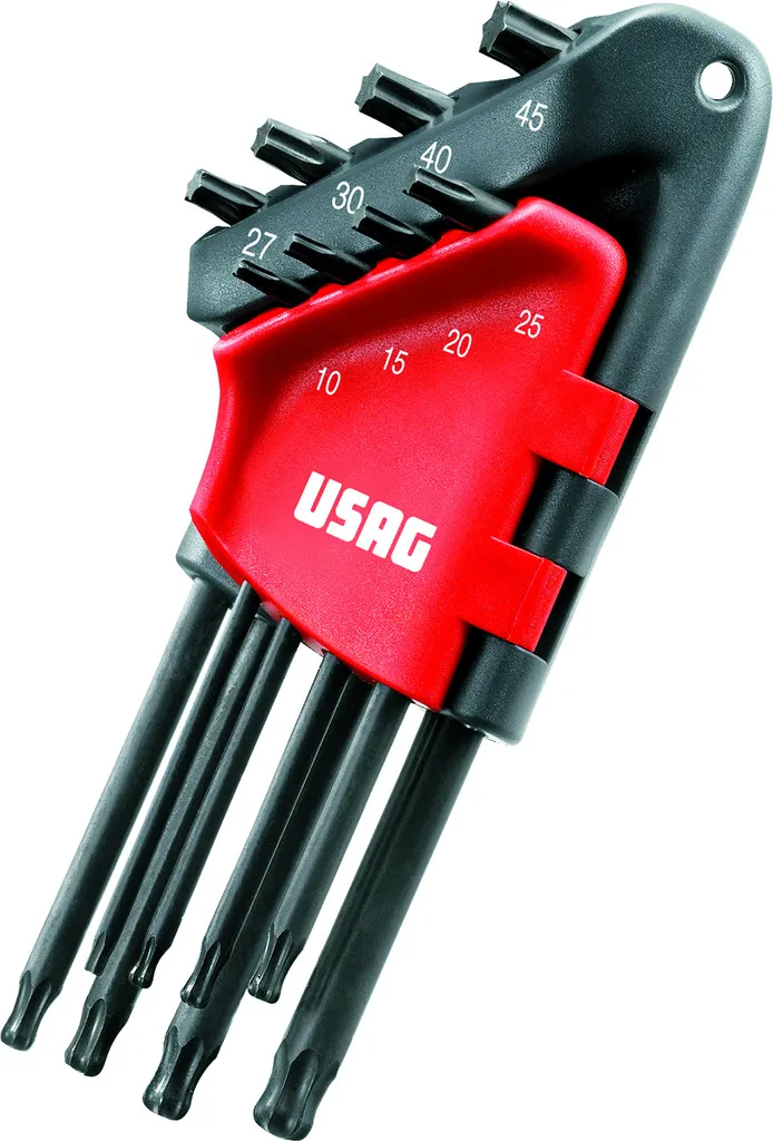 Jeu de clés Torx USAG 280 LTSTX/S8 : finissez-en avec les vis inaccessibles