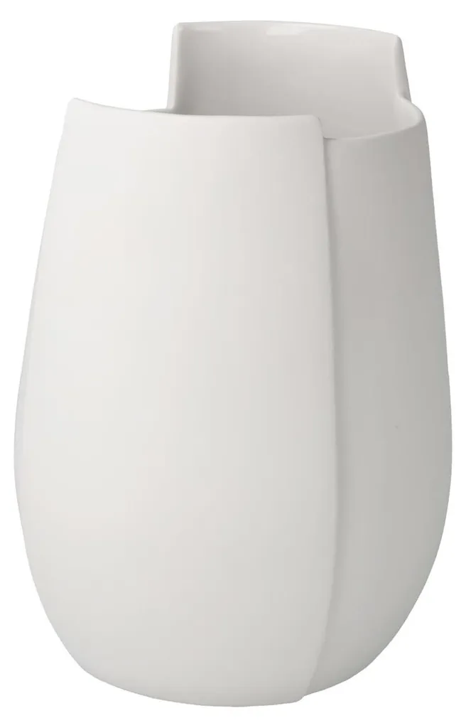 Vase Soliflore Goebel Ova en Porcelaine Blanche Mate pour Décoration Chic