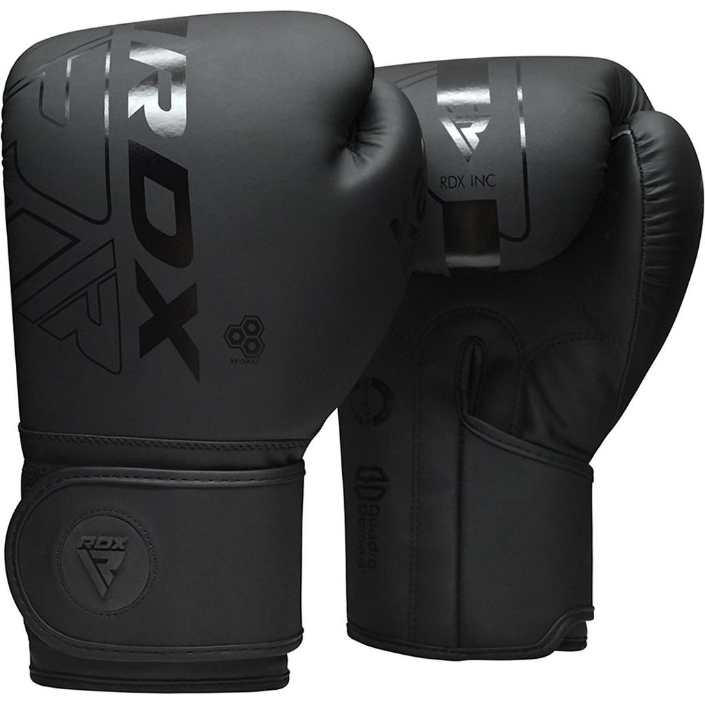 RDX Boxen Training Handschuhe F6 Kara Schwarz 6 oz Produktbild 