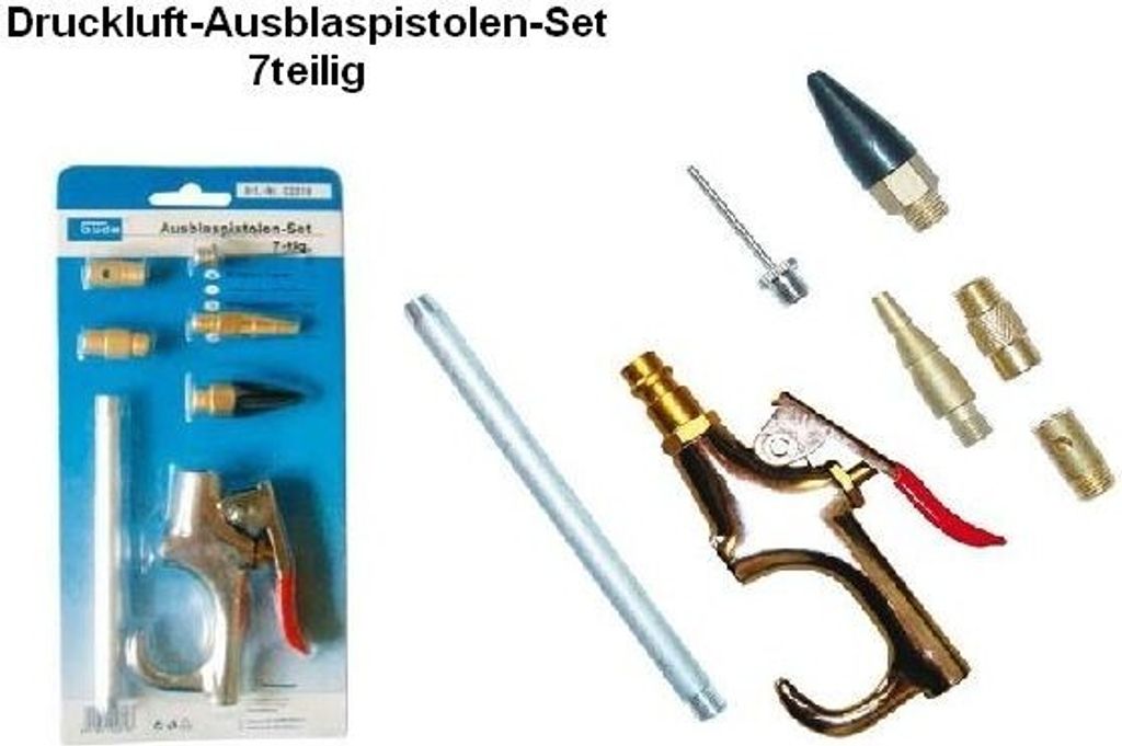 Güde Dl Ausblasspistolen-Set 7 Tlg. Nr.2816
