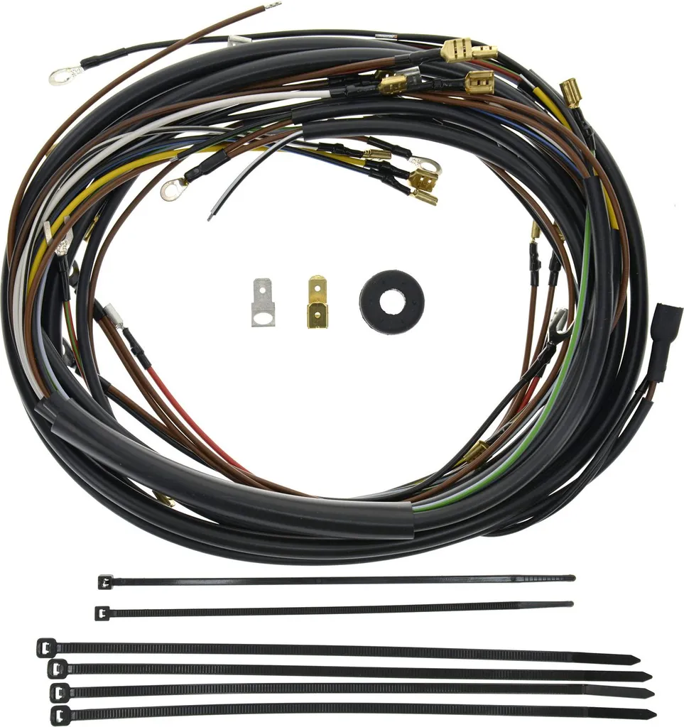 Faisceau câblage STAR SR4-2 haute qualité 6V et interrupteur intégré - 8
