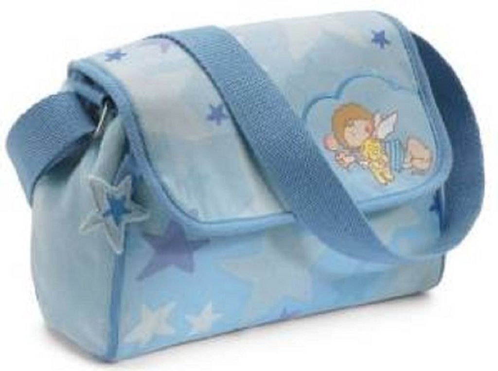NICI - 28688 - Little Wingels, Kindergartentasche Leon, Baumwolle Bedruckt, 22cm x 21,5cm x 9,5 cm