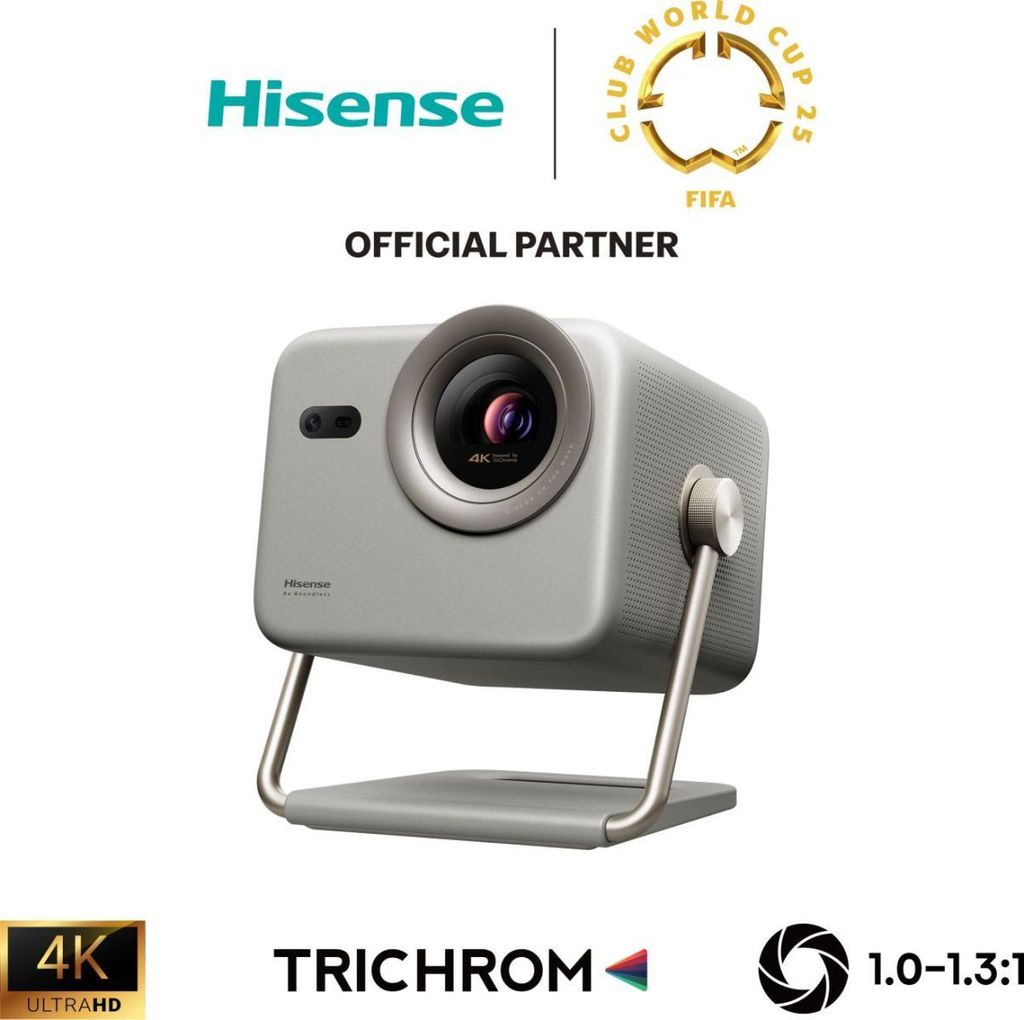 Hisense Projektor Laser Mini M2 Pro 4K Grau Produktbild 