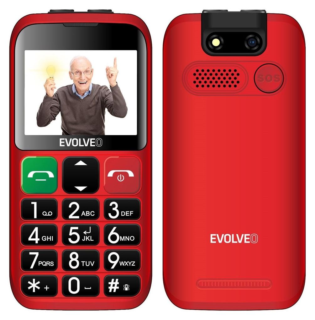 EVOLVEO EasyPhone ET, mobilní telefon pro seniory s Obrázek produktu 