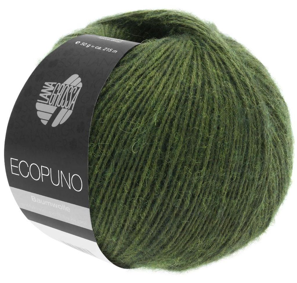 Lana Grossa - Ecopuno 0001 loden Produktbild 