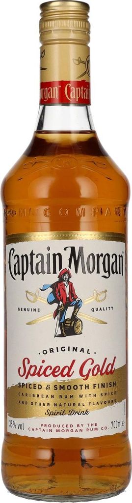 Captain Morgan Spiced Gold 35% vol. 0,7 L Image du produit 