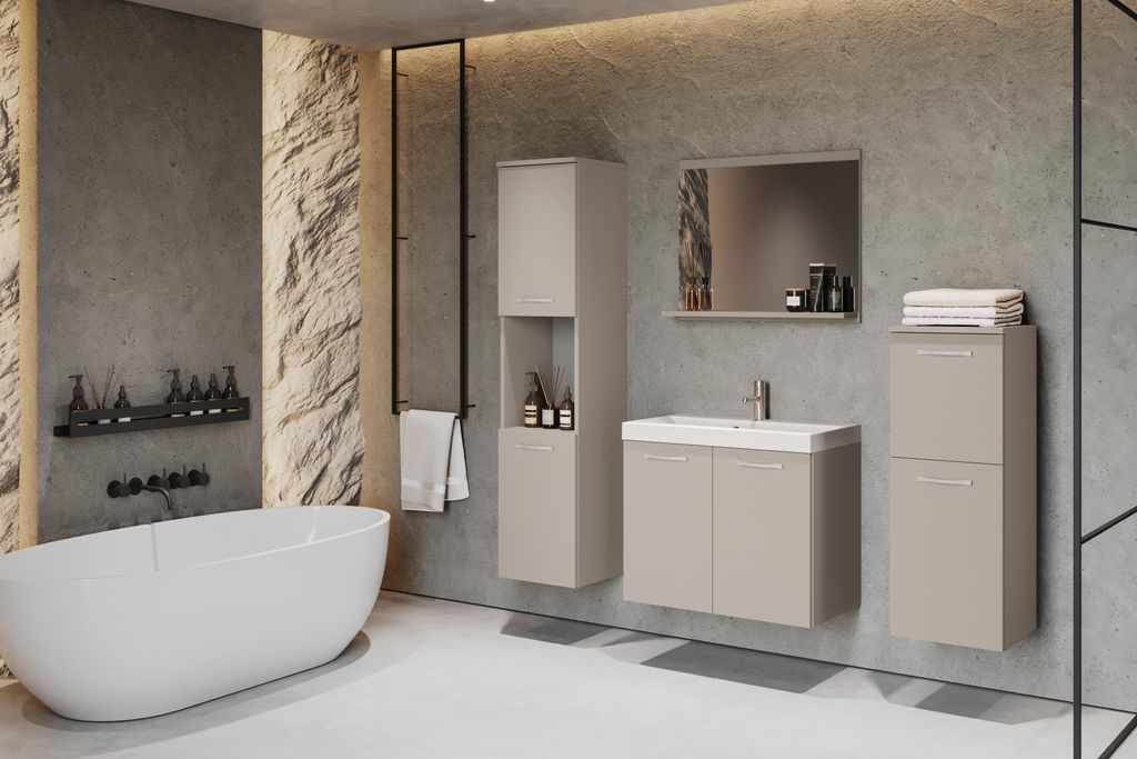 MINIO go for it, Badezimmer, Badmöbel 4-Teilig Set "MOLO", Produktbild 