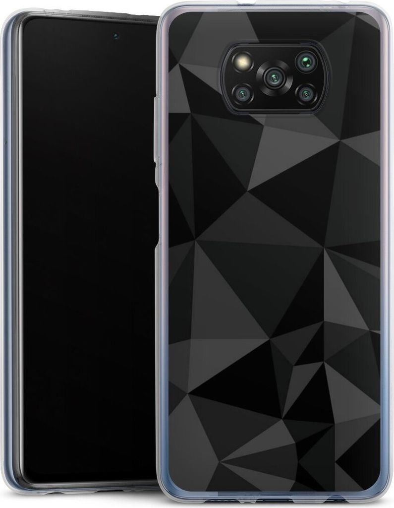 DeinDesign Handyhülle für Xiaomi Poco X3 Pro Silikon Hülle Case Smartphone Schutzhülle Abstrakt Geometric Muster