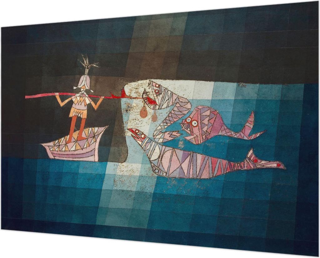 Wandtapete - Dekorative Tapete für Wohnzimmer - Tapetenfolie für Wanddekoration - 152x104 cm - Fischerjäger