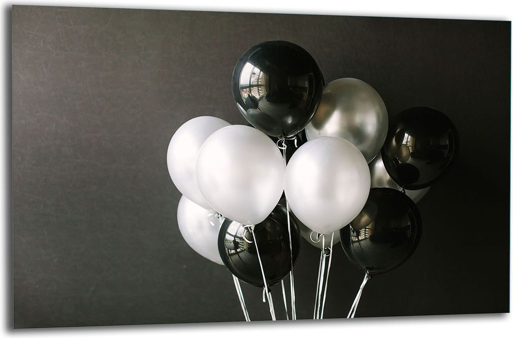 Herdabdeckplatte Glaskeramikkochfeld-Abdeckung Spritzschutz Glas 80x52 Ballon