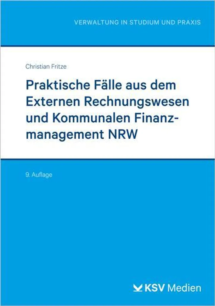 Livre de comptabilité externe NRW et gestion financière locale
