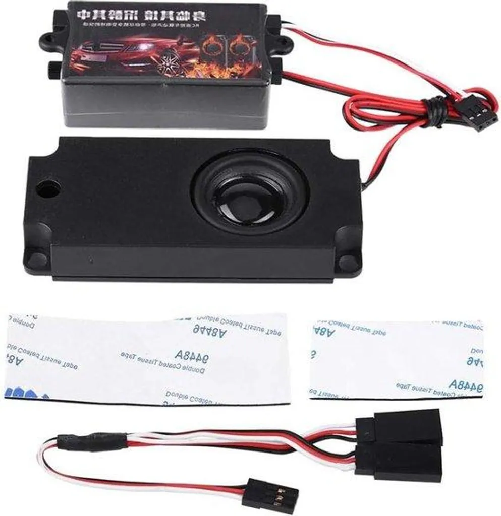 Simulateur bruit moteur voiture RC 1/10 - Fini le silence électrique !