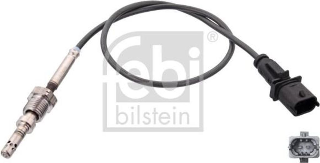 FEBI BILSTEIN 100809 Abgastemperatursensor OE 51899534 kompatibel mit Giulietta