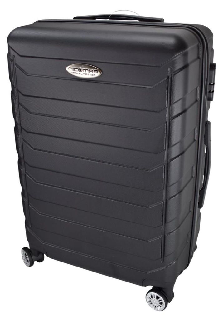Hartschalenkoffer Kunststoff Reisekoffer Trolley mit Rollen Produktbild 