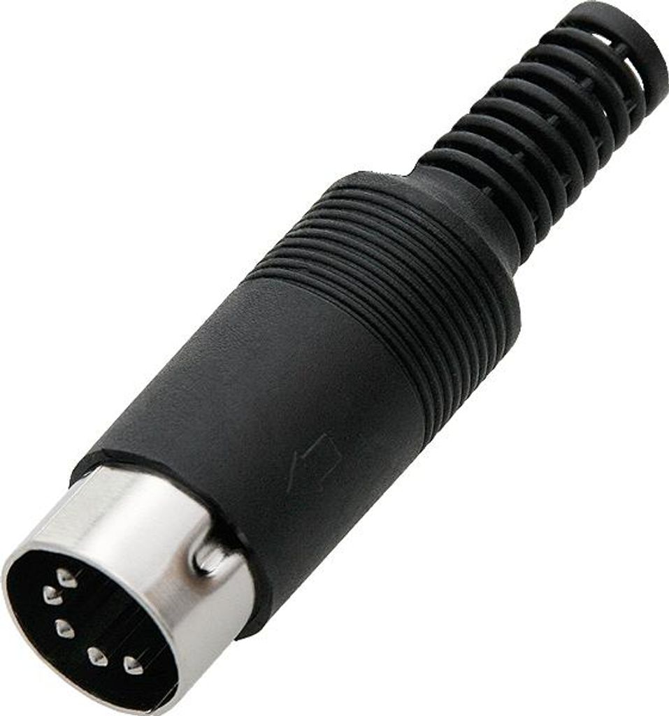DIN 5-Stecker für Kabel