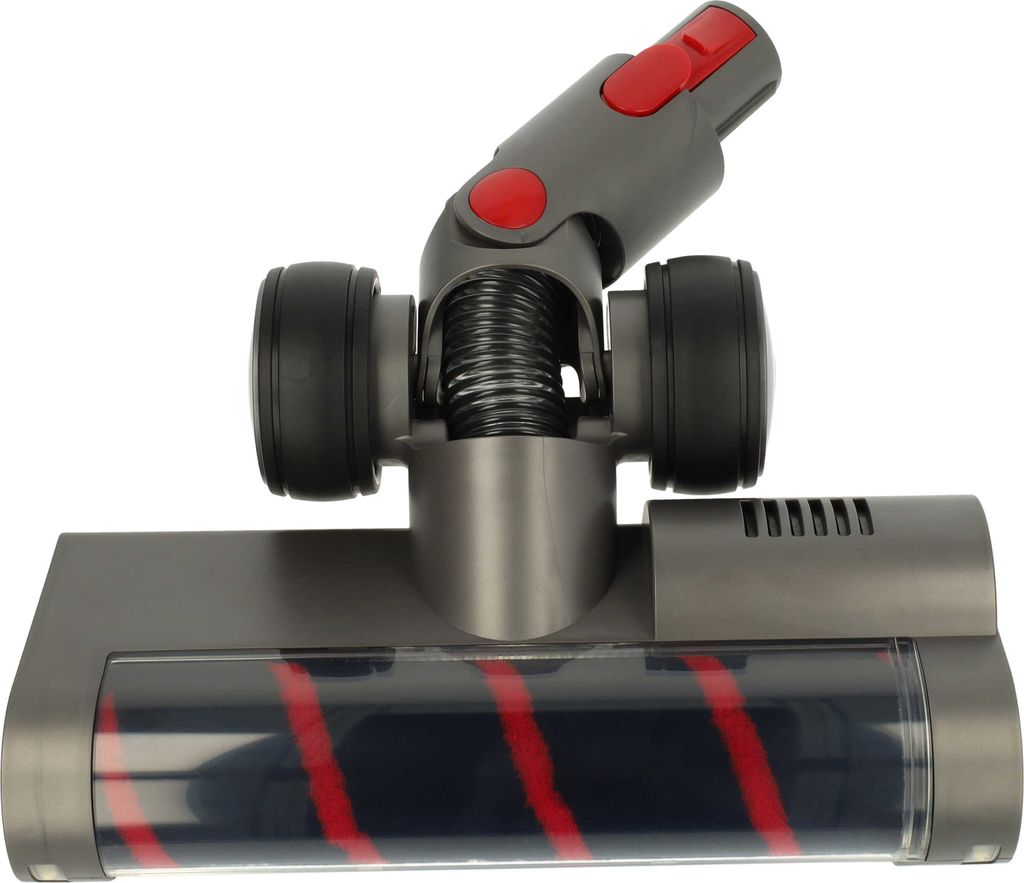 vhbw Turbodüse Bodendüse Softbürste für Teppiche kompatibel mit Dyson V11 Advanced, V11 Outsize Staubsauger, 25 cm breit, mit Softwalze