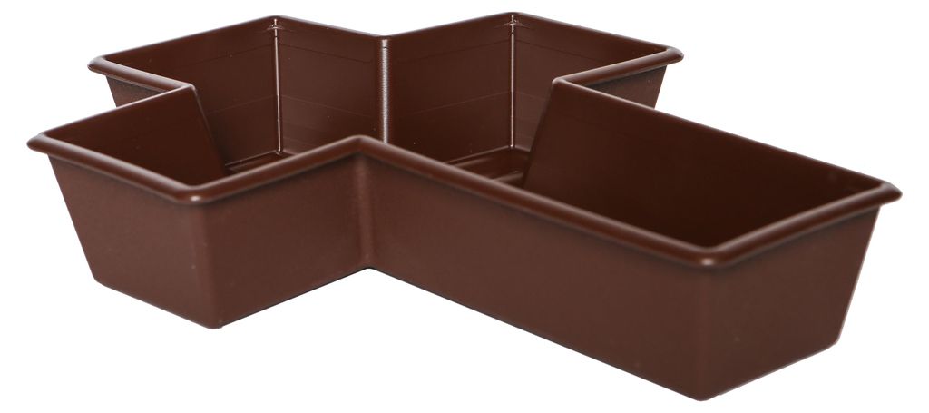 Pflanzkreuz Silenzio, braun, H 50 cm Produktbild 