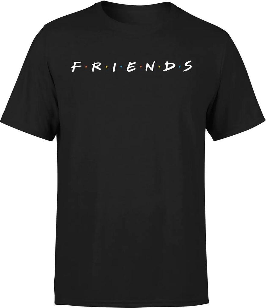 Friends - Tričko pre mužov/dámy uni BI132 (M) (Black) Obrázok produktu 