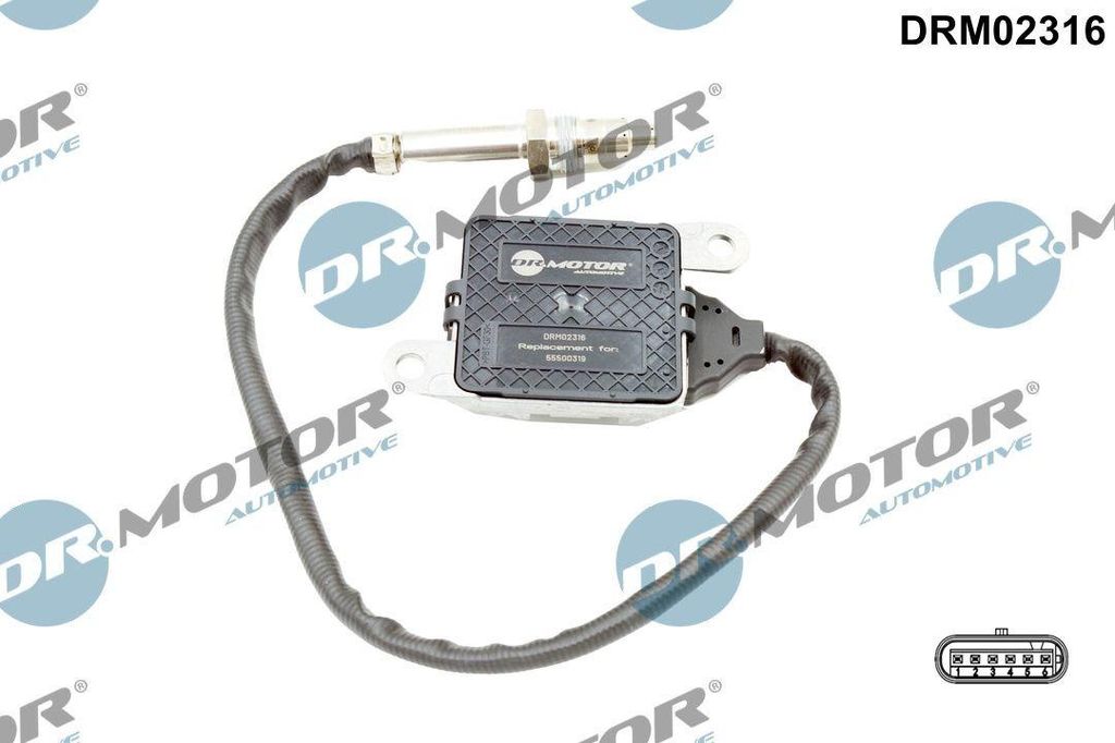 DR.MOTOR AUTOMOTIVE DRM02316 NOx-Sensor NOx-Katalysator vor Kat für OPEL INSIGNIA Caravan INSIGNIA INSIGNIA Stufenheck INSIGNIA A Country Tourer (...