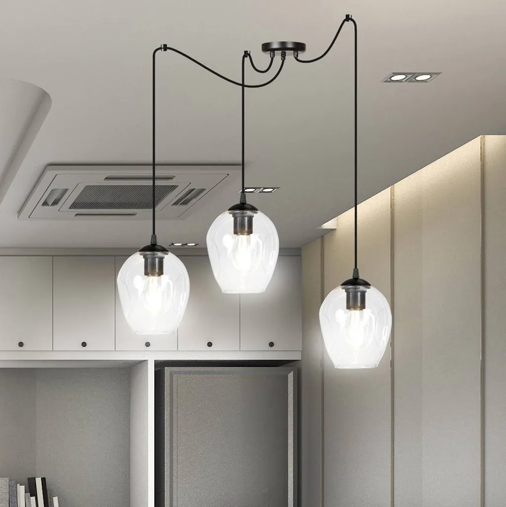 Lustre 3 lampes LEVEL 3 Emibig - Solution éclairage puissant et chic - 8