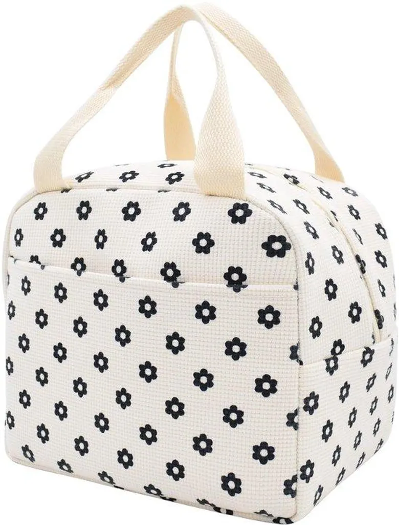 Sac isotherme pliable 9L blanc - Isolation thermique et velours côtelé