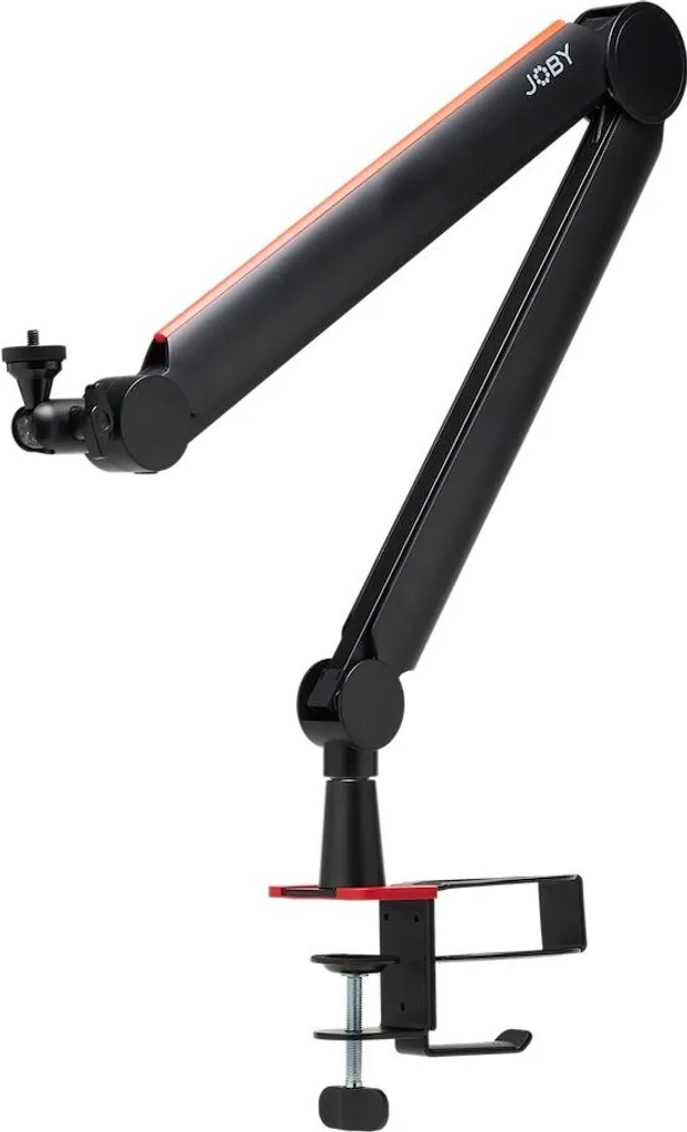 Joby Wavo Boom Arm : Bras en Aluminium 46cm avec Base de Montage Bureau