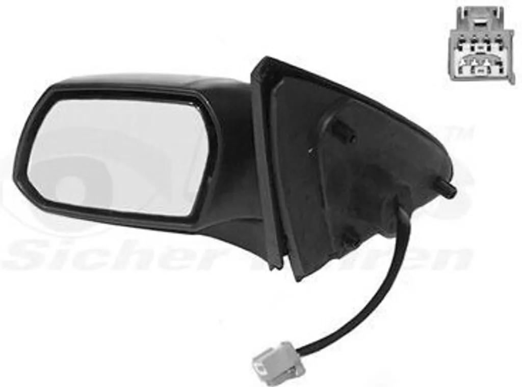 Rétroviseur gauche pour Ford Mondeo III remplacement carrosserie qualité