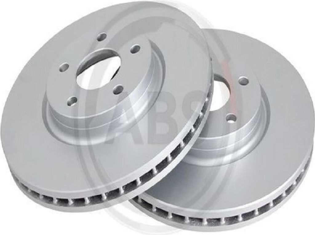 2x A.B.S. Bremsscheibe 18081 für FORD MONDEO IV Turnier (BA7) S-MAX (WA6) 52mm