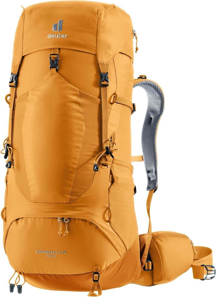 Deuter Aircontact Lite 40 +10 Liter leichter Trekkingrucksack gelb gelb