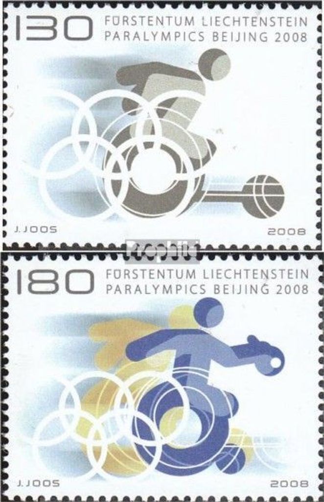 Briefmarken Liechtenstein 2008 Mi 1487-1488 (kompl.Ausg.) Produktbild 