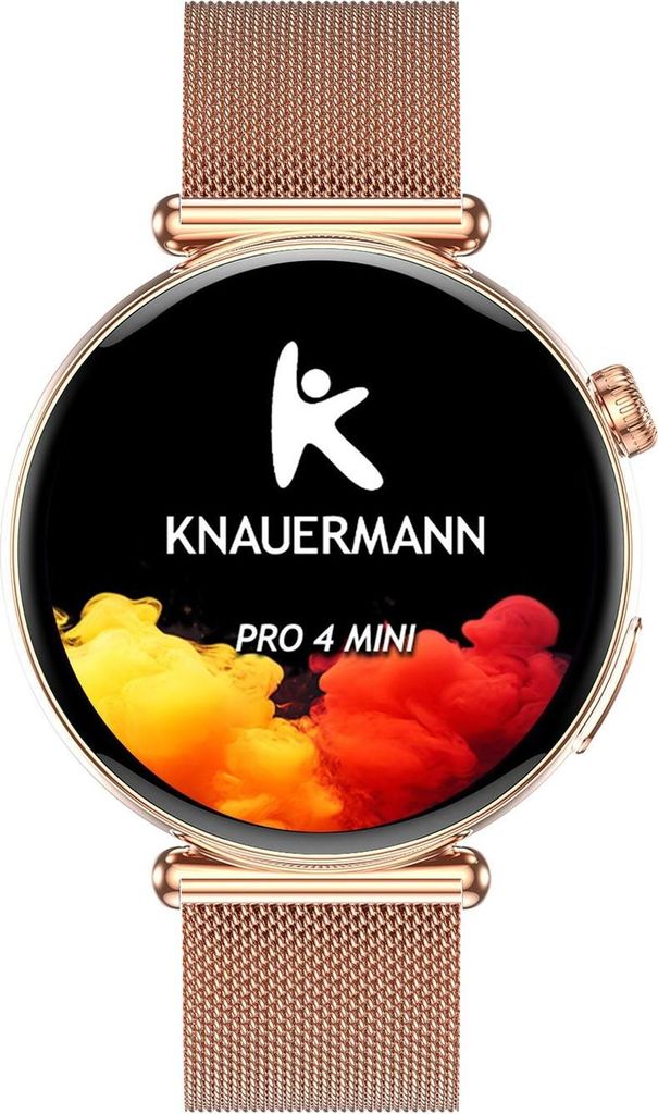 Knauermann PRO 4 Mini (2026) Smartwatch mit Anruf & SOS Produktbild 