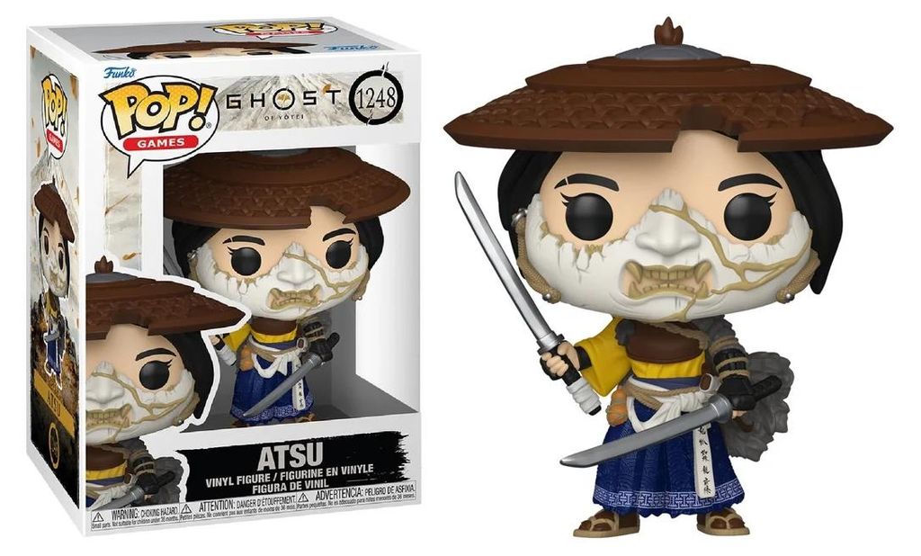 Funko FK93689 - Ghost of Yotei POP! Games Vinyl Figur Atsu Produktbild 