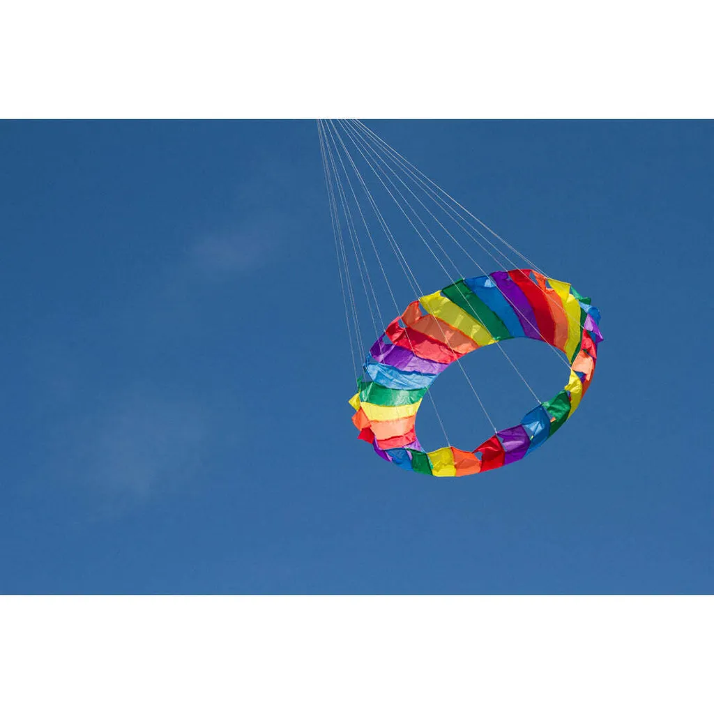 Queue de cerf-volant décorative en lin 1m pour mât de drapeau HQ - 6