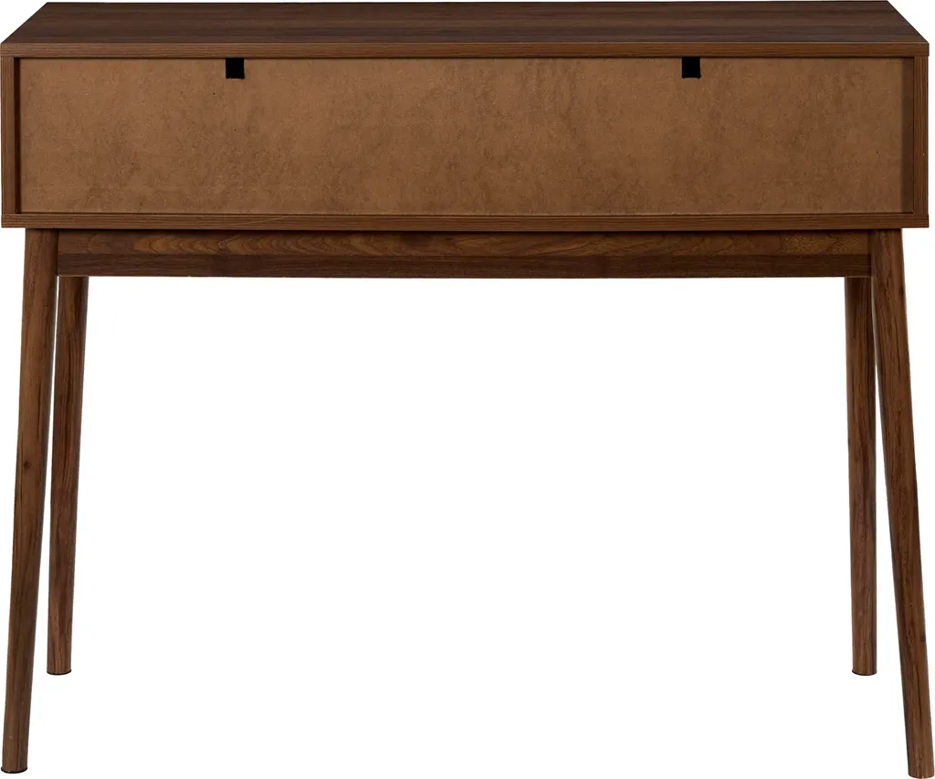 Table Console Design Tiffany avec Plateau Marbre et Structure Noire