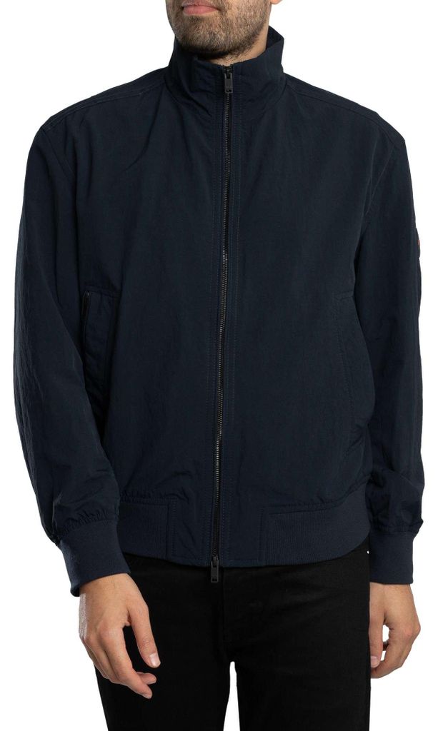 BOSS Offene, leichte Jacke, Blau M