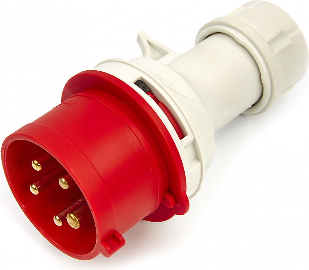 CEE Stecker Kupplung Adapter 400V 16A 3-polig Starkstrom Produktbild 