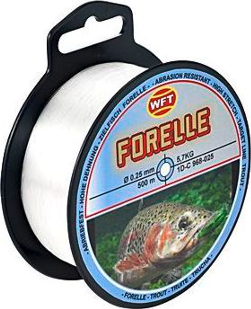 WFT Zielfisch Forelle 500m clear - Forellenschnur, Produktbild 