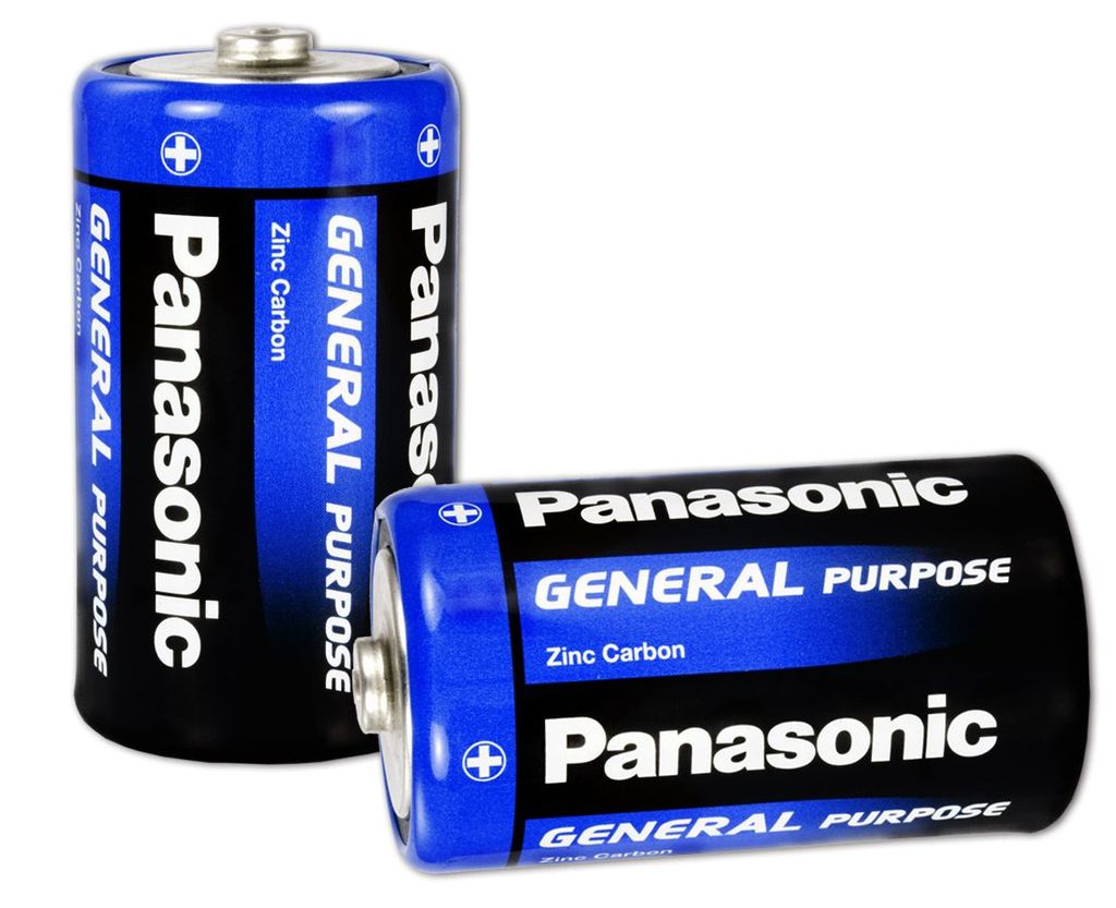 24 x Panasonic Batterien 1,5 Volt R20